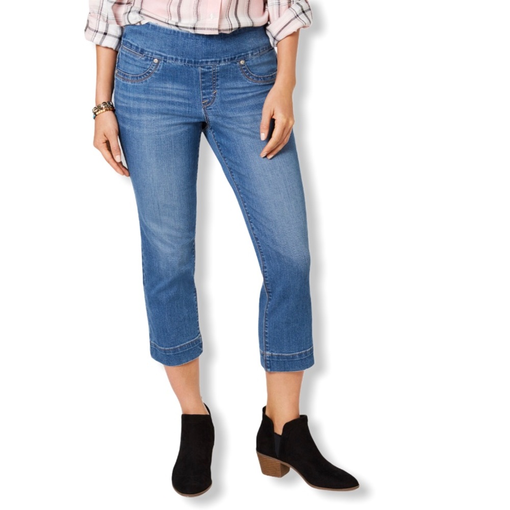 Style & Co Pull-on Capri Jeans